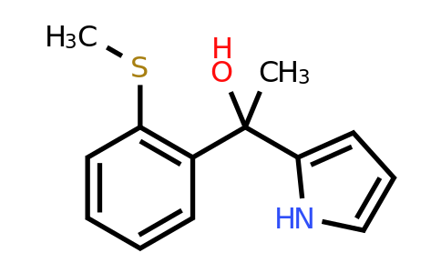 CAS 1443350-85-3 | 1-(2-(Methylthio)phenyl)-1-(1H-pyrrol-2-yl)ethanol