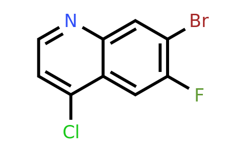 CAS 1443378-60-6 | 7-Bromo-4-chloro-6-fluoroquinoline