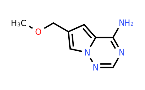CAS 1443531-64-3 | 6-(methoxymethyl)pyrrolo[2,1-f][1,2,4]triazin-4-amine