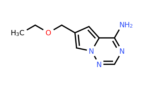 CAS 1443531-68-7 | 6-(ethoxymethyl)pyrrolo[2,1-f][1,2,4]triazin-4-amine