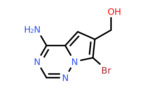 CAS 1443531-92-7 | {4-amino-7-bromopyrrolo[2,1-f][1,2,4]triazin-6-yl}methanol
