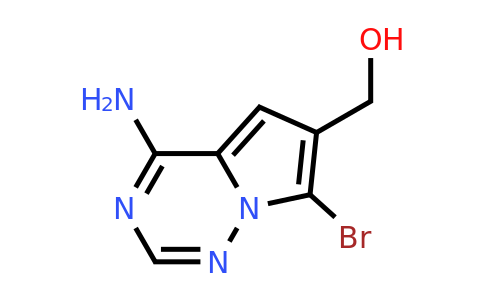 {4-amino-7-bromopyrrolo[2,1-f][1,2,4]triazin-6-yl}methanol