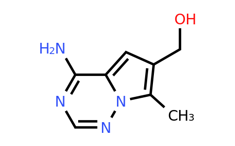CAS 1443532-10-2 | {4-amino-7-methylpyrrolo[2,1-f][1,2,4]triazin-6-yl}methanol