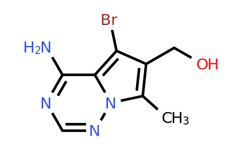 CAS 1443532-11-3 | {4-amino-5-bromo-7-methylpyrrolo[2,1-f][1,2,4]triazin-6-yl}methanol
