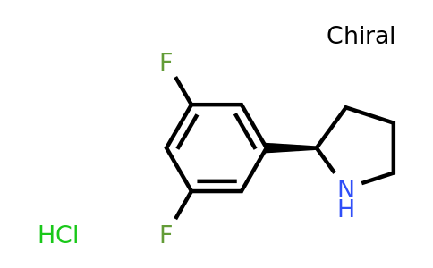 CAS 1443538-50-8 | (R)-2-(3,5-Difluorophenyl)pyrrolidine hydrochloride