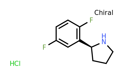 CAS 1443624-23-4 | (S)-2-(2,5-Difluorophenyl)pyrrolidine hydrochloride