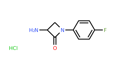 CAS 1443979-37-0 | 3-amino-1-(4-fluorophenyl)azetidin-2-one hydrochloride
