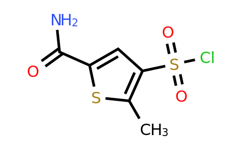CAS 1443979-39-2 | 5-carbamoyl-2-methylthiophene-3-sulfonyl chloride