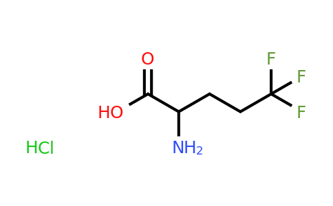 CAS 1443979-43-8 | 2-amino-5,5,5-trifluoropentanoic acid hydrochloride
