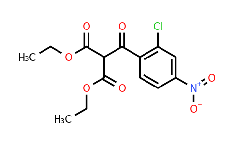 CAS 1443979-57-4 | 1,3-diethyl 2-(2-chloro-4-nitrobenzoyl)propanedioate