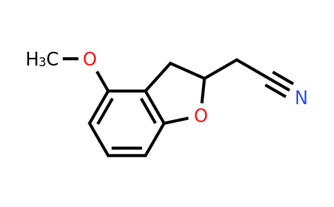CAS 1443979-63-2 | 2-(4-methoxy-2,3-dihydro-1-benzofuran-2-yl)acetonitrile