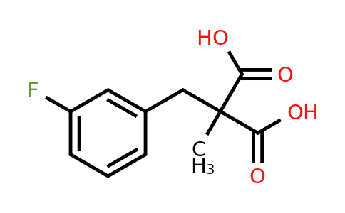 CAS 1443979-65-4 | 2-[(3-fluorophenyl)methyl]-2-methylpropanedioic acid