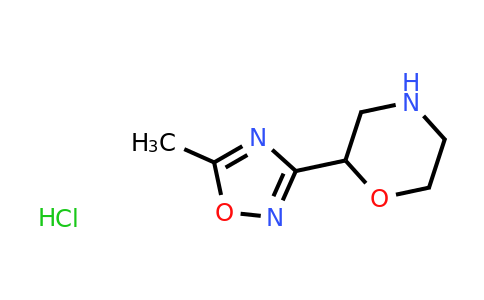 CAS 1443979-69-8 | 2-(5-methyl-1,2,4-oxadiazol-3-yl)morpholine hydrochloride