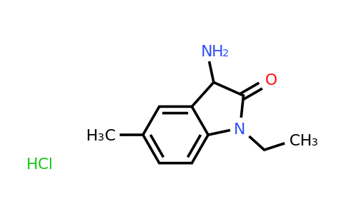 CAS 1443979-70-1 | 3-amino-1-ethyl-5-methyl-2,3-dihydro-1H-indol-2-one hydrochloride