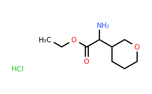 CAS 1443979-75-6 | ethyl 2-amino-2-(oxan-3-yl)acetate hydrochloride