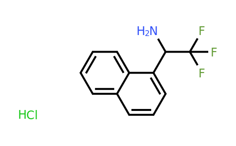 2,2,2-trifluoro-1-(naphthalen-1-yl)ethan-1-amine hydrochloride