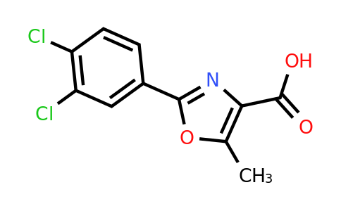 CAS 1443979-88-1 | 2-(3,4-dichlorophenyl)-5-methyl-1,3-oxazole-4-carboxylic acid