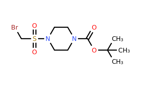 CAS 1443979-93-8 | tert-butyl 4-bromomethanesulfonylpiperazine-1-carboxylate