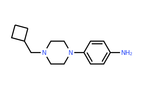 CAS 1443980-04-8 | 4-[4-(cyclobutylmethyl)piperazin-1-yl]aniline