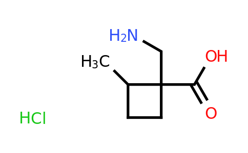 CAS 1443980-12-8 | 1-(aminomethyl)-2-methylcyclobutane-1-carboxylic acid hydrochloride
