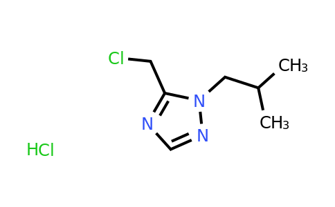 CAS 1443980-19-5 | 5-(chloromethyl)-1-(2-methylpropyl)-1H-1,2,4-triazole hydrochloride