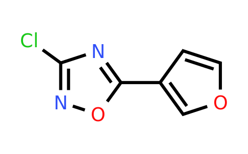 3-chloro-5-(furan-3-yl)-1,2,4-oxadiazole