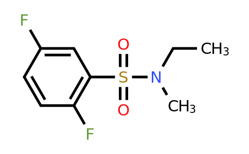CAS 1443980-24-2 | N-ethyl-2,5-difluoro-N-methylbenzene-1-sulfonamide