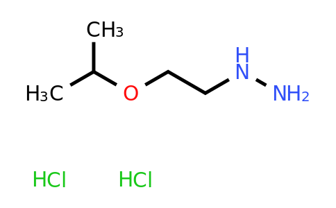 [2-(propan-2-yloxy)ethyl]hydrazine dihydrochloride