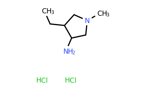 CAS 1443980-39-9 | 4-ethyl-1-methylpyrrolidin-3-amine dihydrochloride