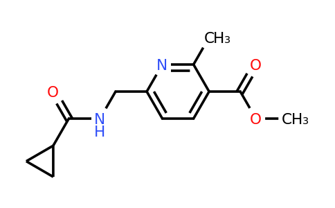 CAS 1443980-46-8 | methyl 6-[(cyclopropylformamido)methyl]-2-methylpyridine-3-carboxylate