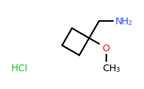CAS 1443980-50-4 | 1-(1-methoxycyclobutyl)methanamine hydrochloride