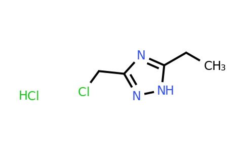 CAS 1443980-82-2 | 3-(chloromethyl)-5-ethyl-1H-1,2,4-triazole hydrochloride