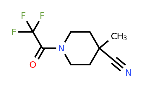 CAS 1443980-84-4 | 4-methyl-1-(trifluoroacetyl)piperidine-4-carbonitrile