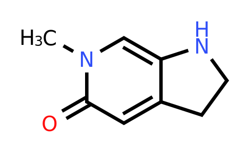 CAS 1443980-85-5 | 6-methyl-1H,2H,3H,5H,6H-pyrrolo[2,3-c]pyridin-5-one