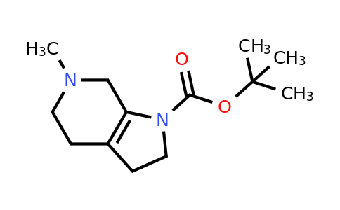 CAS 1443980-88-8 | tert-butyl 6-methyl-1H,2H,3H,4H,5H,6H,7H-pyrrolo[2,3-c]pyridine-1-carboxylate