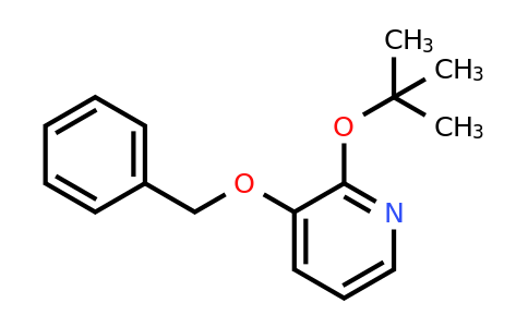 CAS 1443980-91-3 | 3-(benzyloxy)-2-(tert-butoxy)pyridine