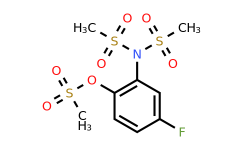 CAS 1443980-98-0 | 4-fluoro-2-(N-methanesulfonylmethanesulfonamido)phenyl methanesulfonate