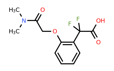 CAS 1443981-14-3 | 2-{2-[(dimethylcarbamoyl)methoxy]phenyl}-2,2-difluoroacetic acid