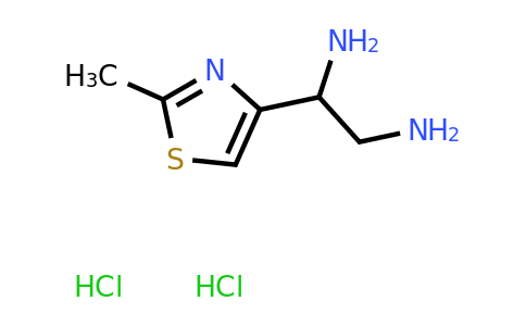 CAS 1443981-21-2 | 1-(2-methyl-1,3-thiazol-4-yl)ethane-1,2-diamine dihydrochloride