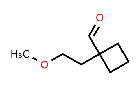CAS 1443981-27-8 | 1-(2-methoxyethyl)cyclobutane-1-carbaldehyde