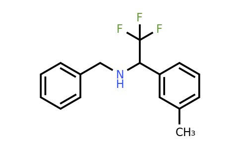 CAS 1443981-28-9 | benzyl[2,2,2-trifluoro-1-(3-methylphenyl)ethyl]amine