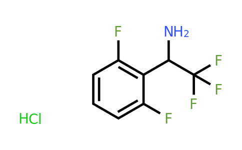 CAS 1443981-44-9 | 1-(2,6-difluorophenyl)-2,2,2-trifluoroethan-1-amine hydrochloride