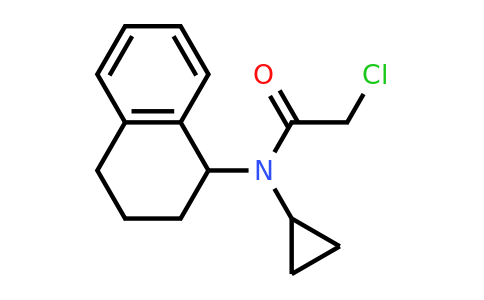 CAS 1443981-63-2 | 2-Chloro-N-cyclopropyl-N-(1,2,3,4-tetrahydronaphthalen-1-yl)acetamide