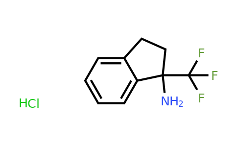 CAS 1443981-81-4 | 1-(trifluoromethyl)-2,3-dihydro-1H-inden-1-amine hydrochloride