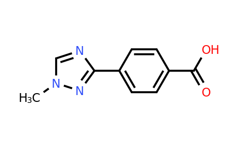 CAS 1443981-85-8 | 4-(1-methyl-1H-1,2,4-triazol-3-yl)benzoic acid