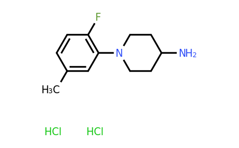 CAS 1443981-88-1 | 1-(2-fluoro-5-methylphenyl)piperidin-4-amine dihydrochloride