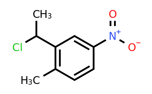 CAS 1443981-94-9 | 2-(1-chloroethyl)-1-methyl-4-nitrobenzene
