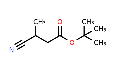 CAS 1443982-03-3 | tert-butyl 3-cyano-3-methylpropanoate