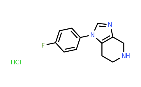 CAS 1443982-05-5 | 1-(4-fluorophenyl)-1H,4H,5H,6H,7H-imidazo[4,5-c]pyridine hydrochloride
