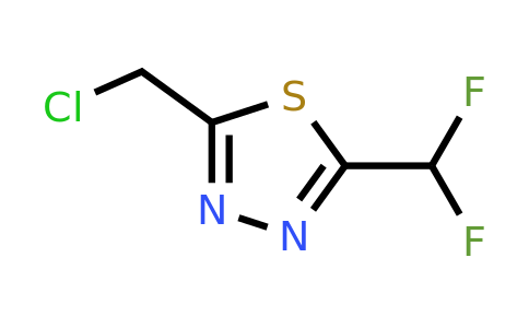 CAS 1443982-10-2 | 2-(chloromethyl)-5-(difluoromethyl)-1,3,4-thiadiazole